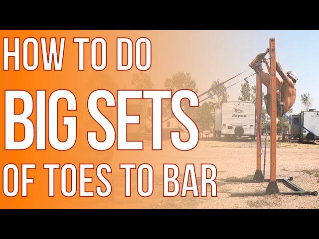 How to do BIG SETs of Toes To Bar | CrossFit Competition Tips