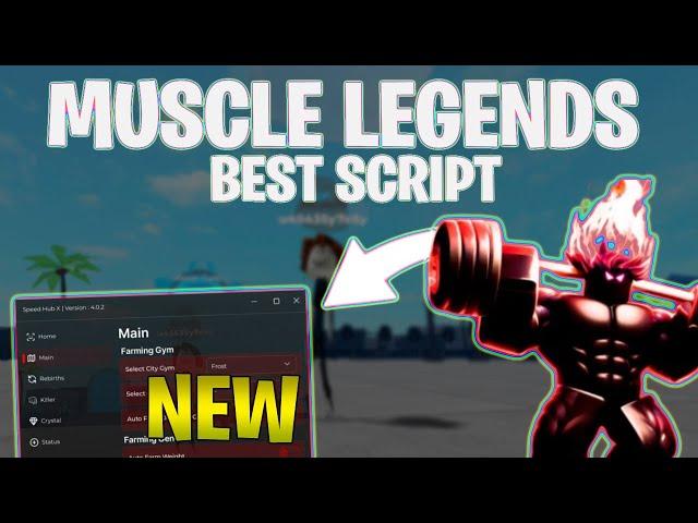 *NEW* Muscle Legends Script (PASTEBIN 2024) (AUTOFARM, HATCH CRYSTALS, NO COOLDOWN)