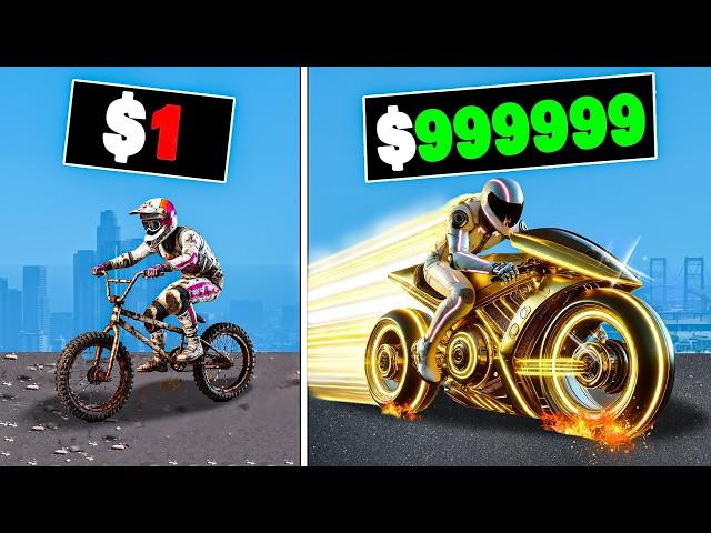 $1 to $1,000,000 Bike in GTA 5