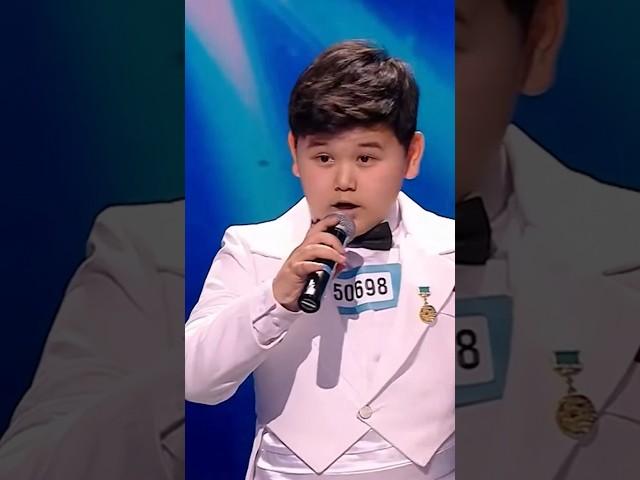 11 летний мальчишка покорил жюри. Сагын Омирбайулы.