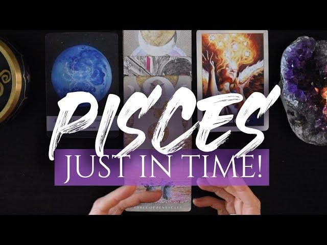 PISCES TAROT READING | "YOUR 9-YEAR STRUGGLE ENDS!" JUST IN TIME