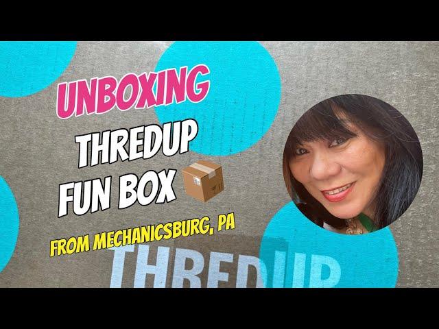 WASTE OF MONEY? YOU TELL ME…ThredUP FUN Rescue Box  UNBOXING