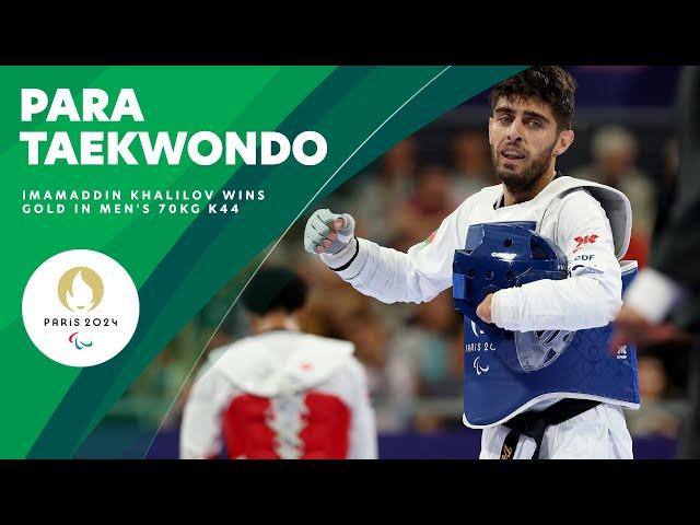 Khalilov Wins Gold For Azerbaijan in Para Taekwondo  | Paralympic Games