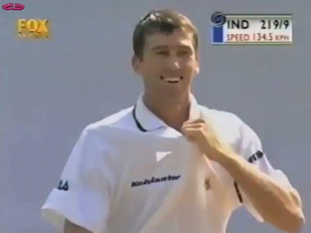 Glenn Mcgrath Test wickets in India