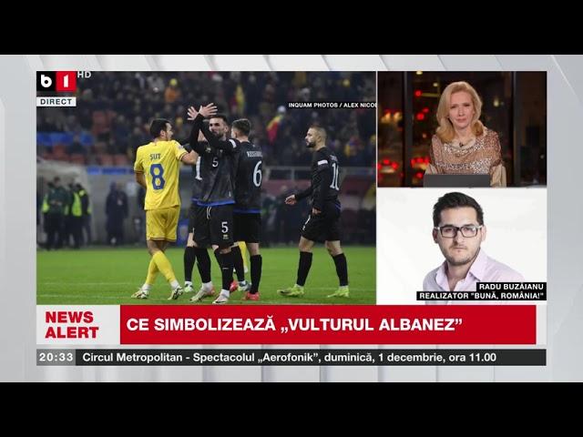 RADU BUZĂIANU, REALIZATOR „BUNĂ, ROMÂNIA”, DESPRECE GESTUL FĂCUT DE JUCĂTORII DE LA KOSOVO. B1TV