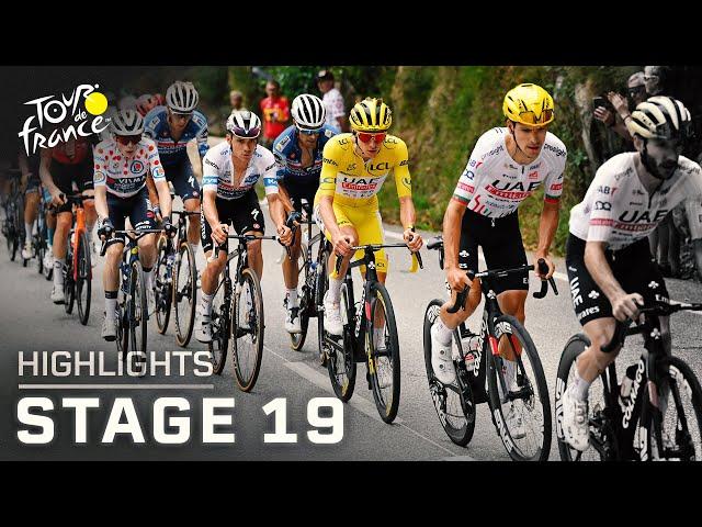 Tour de France 2024, Stage 19 | EXTENDED HIGHLIGHTS | 7/19/2024 | Cycling on NBC Sports