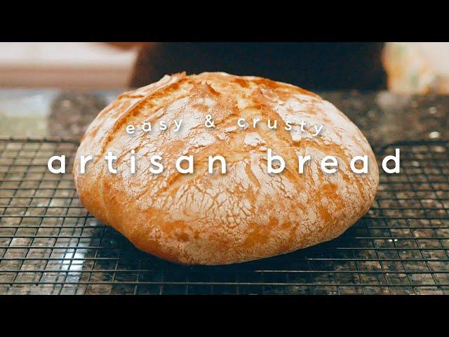 Simple, crusty, rustic bread | Slow living recipe