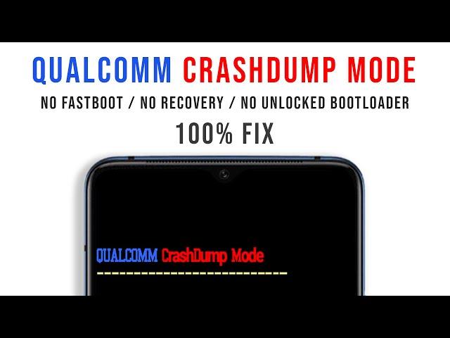 OnePlus 7 / 7 Pro / 7T / 7T Pro Qualcomm Crashdump Mode Fix | No Unlocked Bootloader [How To]