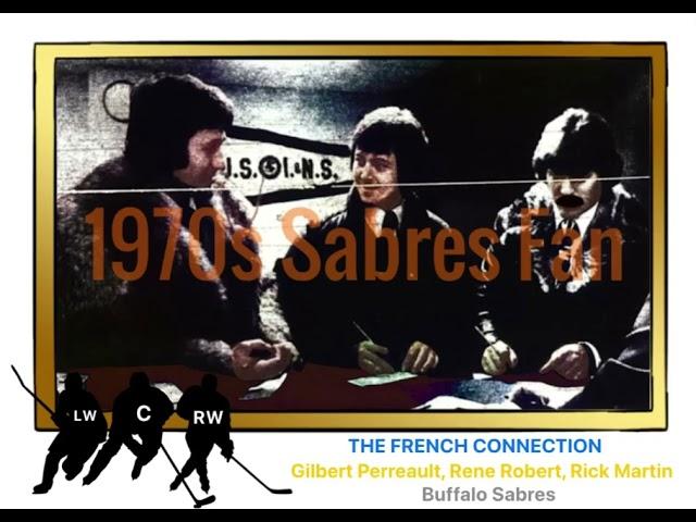 Buffalo Sabres 1970s The French Connection custom made hockey card (watermarked)