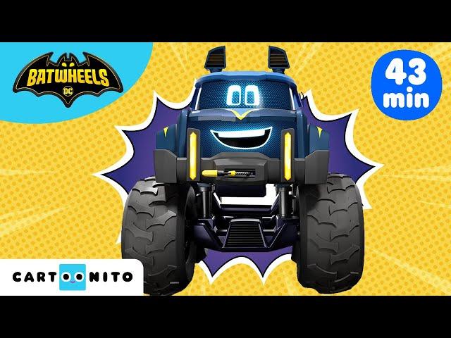 Batwheels | BUFF Mega Compilation | Cartoonito | Cartoons for Kids