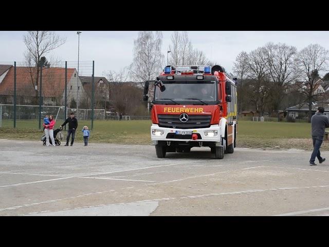 Blaulichtvideo des neuen RW der Feuerwehr Wendlingen !!!Erstmalig!!!