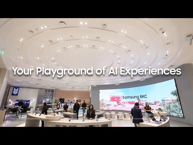 Samsung BKC at Jio World Plaza | Your playground of AI experiences