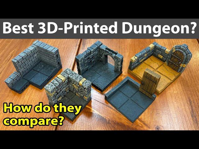 Which is the Best 3D-Printed Dungeon?