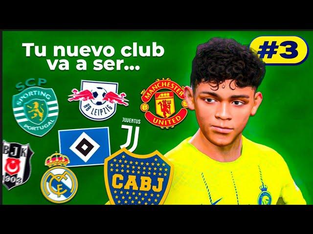 El NUEVO EQUIPO de CRISTIANO RONALDO JR | Modo Carrera Jugador #3