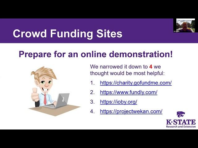 Crowdfunding - When Traditional Fundraising is Limited