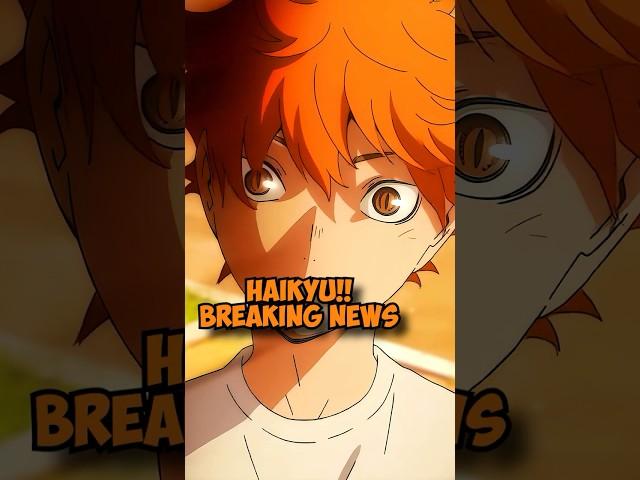 Neuer Haikyuu Film + Anime Special #haikyuu #anime #volleyball #haikyuuedit #karasuno #manga