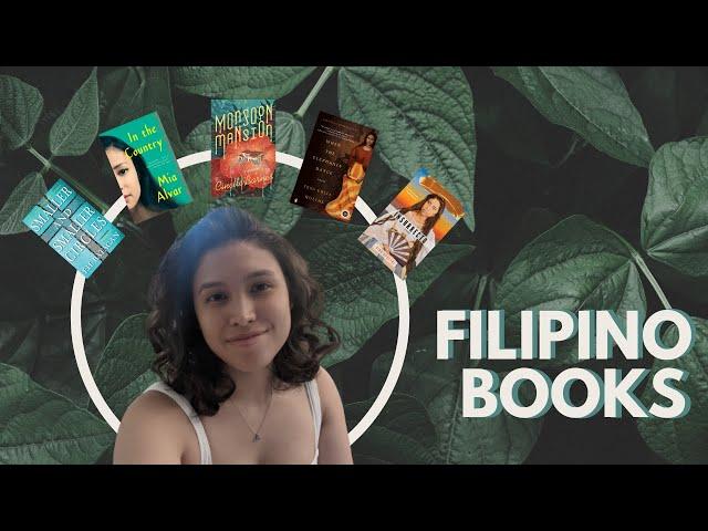 Reading a bunch of FILIPINO books!