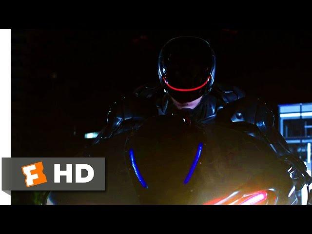 RoboCop (2014) - Robocop vs ED-209 Drones Scene (9/10) | Movieclips