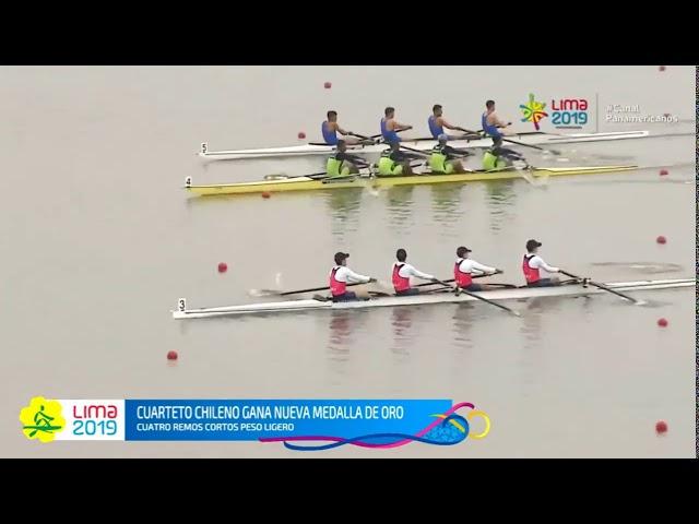 Panamericanos Lima 2019 - Remo - 4 remos peso ligero masculino - Final