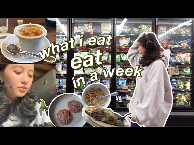 WHAT I EAT IN A WEEK  | realistic