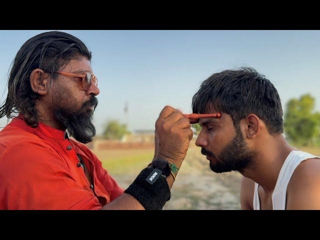 BENGALI BABA NEW STYLE HEAD MASSAGE | LOUD CRACKS AND SLEEPING THERAPY |