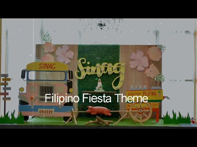 Filipino Fiesta Themed Kiddie Party by Party Dish