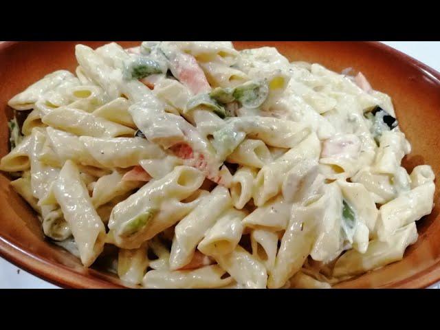 Chicken Macaroni pasta//middle east recipe #Mhemzkie channel