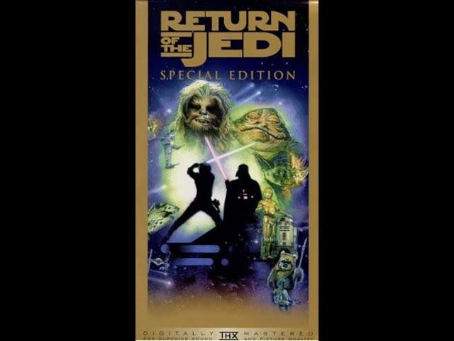 Opening to Star Wars Episode VI Return of the Jedi 1997 Special Edition Disney VHS