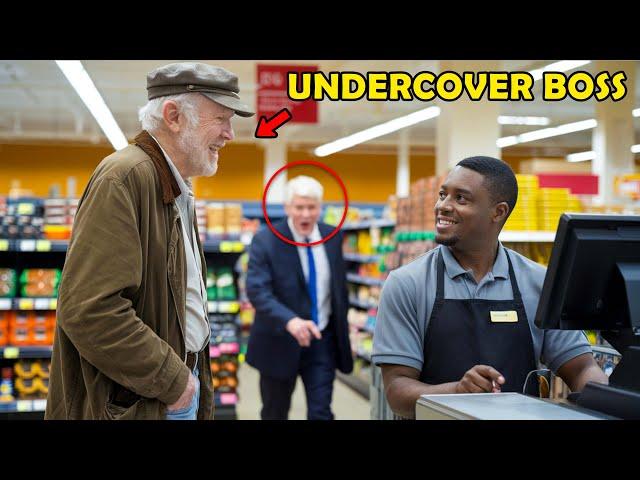 Cashier Is the Only One Who Helps Undercover Boss, The Ending Will Leave You Speechless