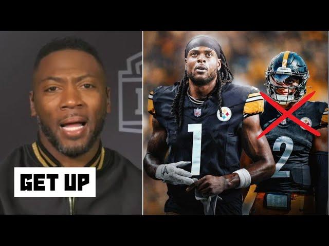 GET UP | "Time for Steelers to trade Adams & replace Fields with Russ as QB1 start!" - Ryan Clark