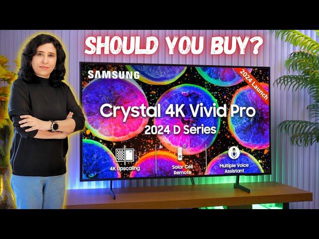 Samsung Crystal 4K Vivid Pro TV 2024 D Series | Unboxing & Review