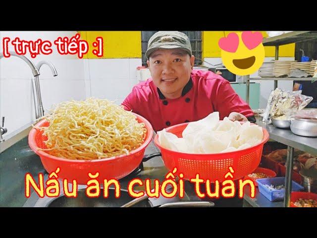 Phát trực tiếp nấu ăn cuối tuần của  Giang Vlog