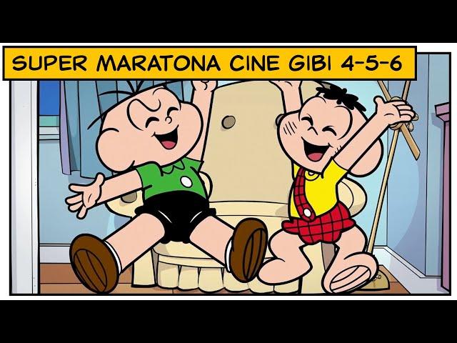  Super Maratona Cine Gibi 4,5 e 6 | Turma da Mônica