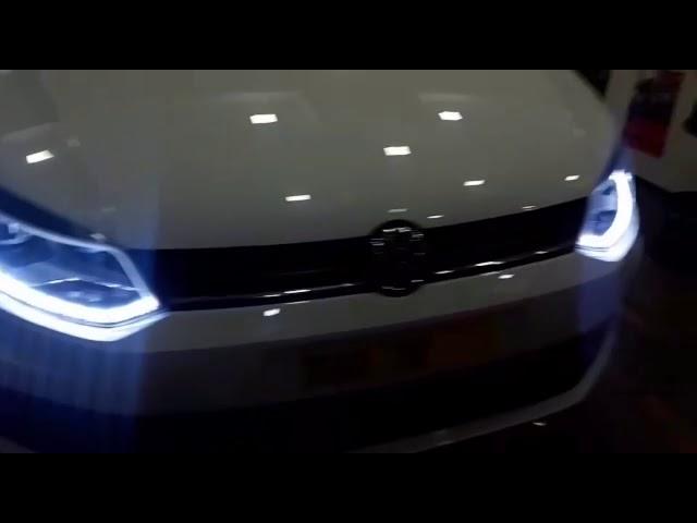 Led lights upgraded Volkswagen polo | hyderabad modified cars | shakur revamp