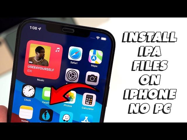 How to Install IPA File on iPhone Without Computer