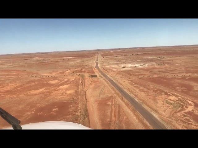 Royal Flying Doctor Service Emergency Road Airstrip Landing