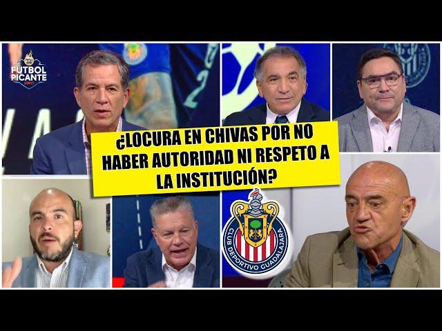 Los problemas extracancha en CHIVAS se deben a la FALTA DE AUTORIDAD y RESPETO | Futbol Picante