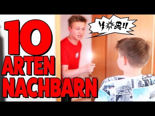 10 ARTEN VON NACHBARN  (+ OUTTAKES)  TipTapTube