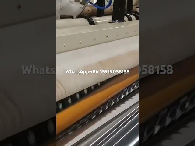 Toilet Paper Making Machine Test Video
