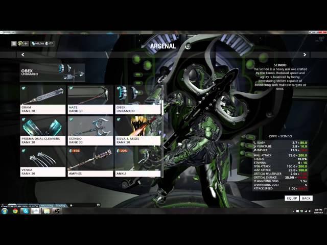 WARFRAME: BEST MELEE WEAPON? (OLD)