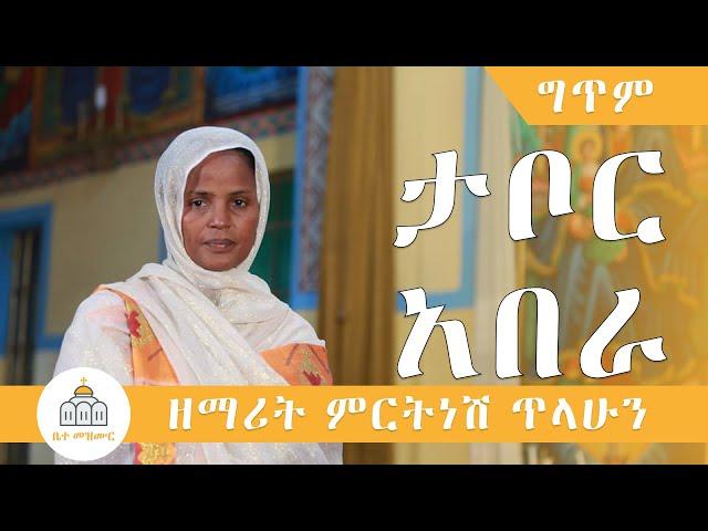 Tabor Abera - Zemarit Mirtnesh Tilahun | ታቦር አበራ (Lyrics)