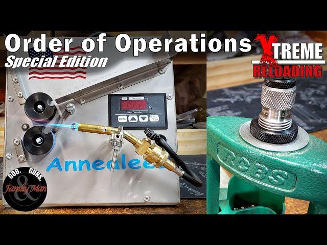 EXTREME RELOADING (Special Edition): Annealing and the Order of Operations