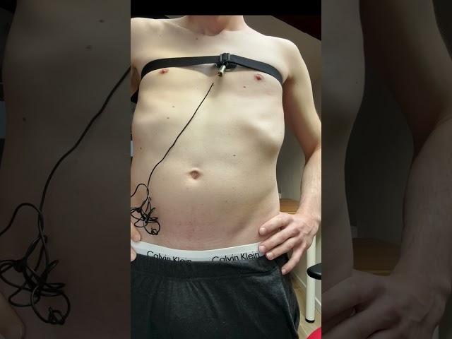 MOST VISIBLE HEARTBEAT EVER🫀 Full Video in description #boy #heart #shirtlessguy #visible #heartbeat