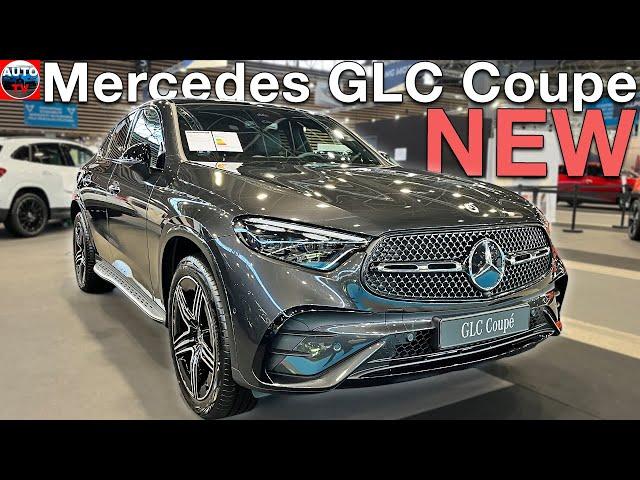 All NEW 2024 Mercedes Benz GLC Coupe - Walkaround REVIEW Exterior design