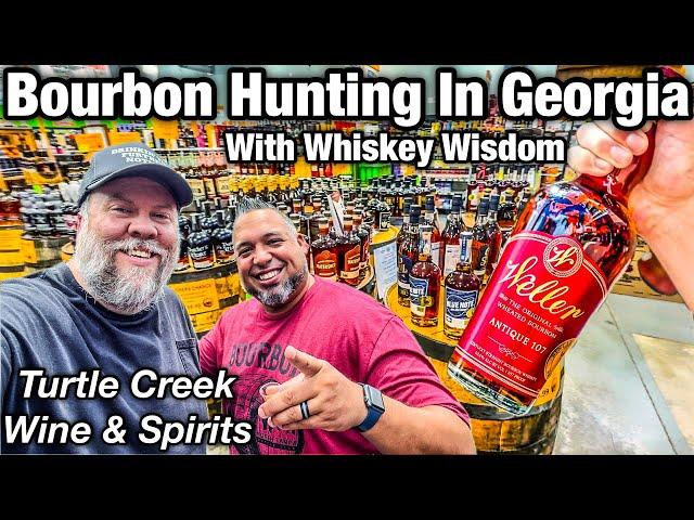 Bourbon Hunting In Georgia with @Whiskey_Wisdom at Turtle Creek Wine & Spirits #bourbonhunting