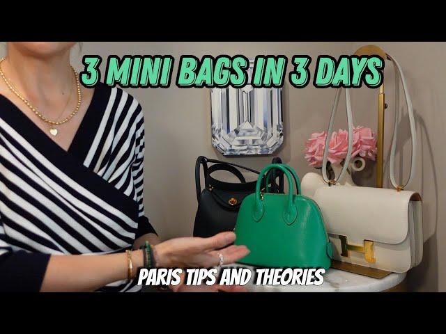 3 Mini Bags in 3 Days | Hermès Paris Recap, Tips, Theories and Behind the Scenes Details