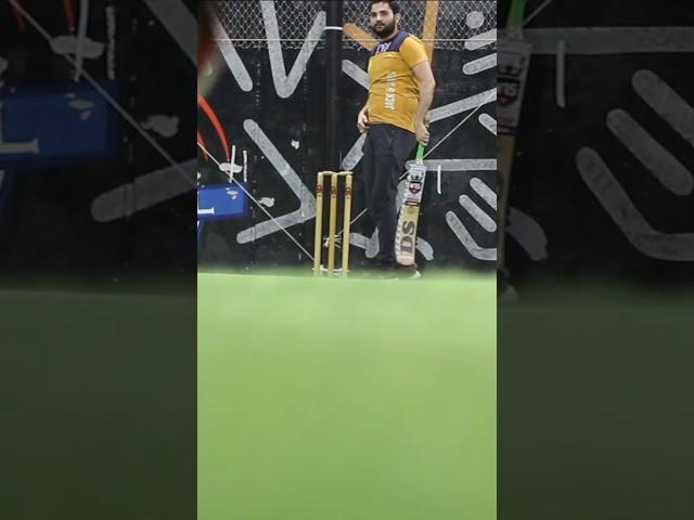 Six on the first ball of over #six #boundaries #hit