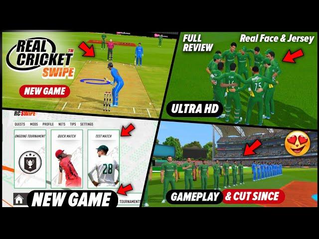 Real Cricket: Swipe - PlayStore {New Cricket Game} Full Review | Gameplay, Tournament, Features!