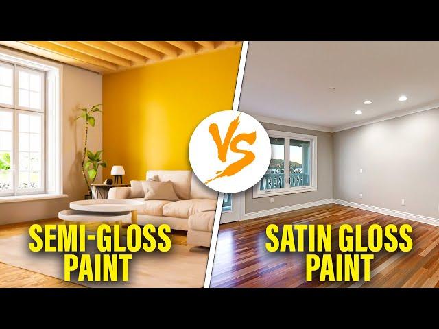 Satin vs Semi-Gloss paint – Breaking Down Their Differences (Which Is Better for You?)