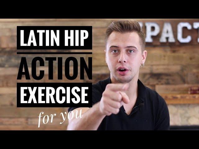 Latin Hip Action exercises|Cuban Motion |Latin Dance Tutorial